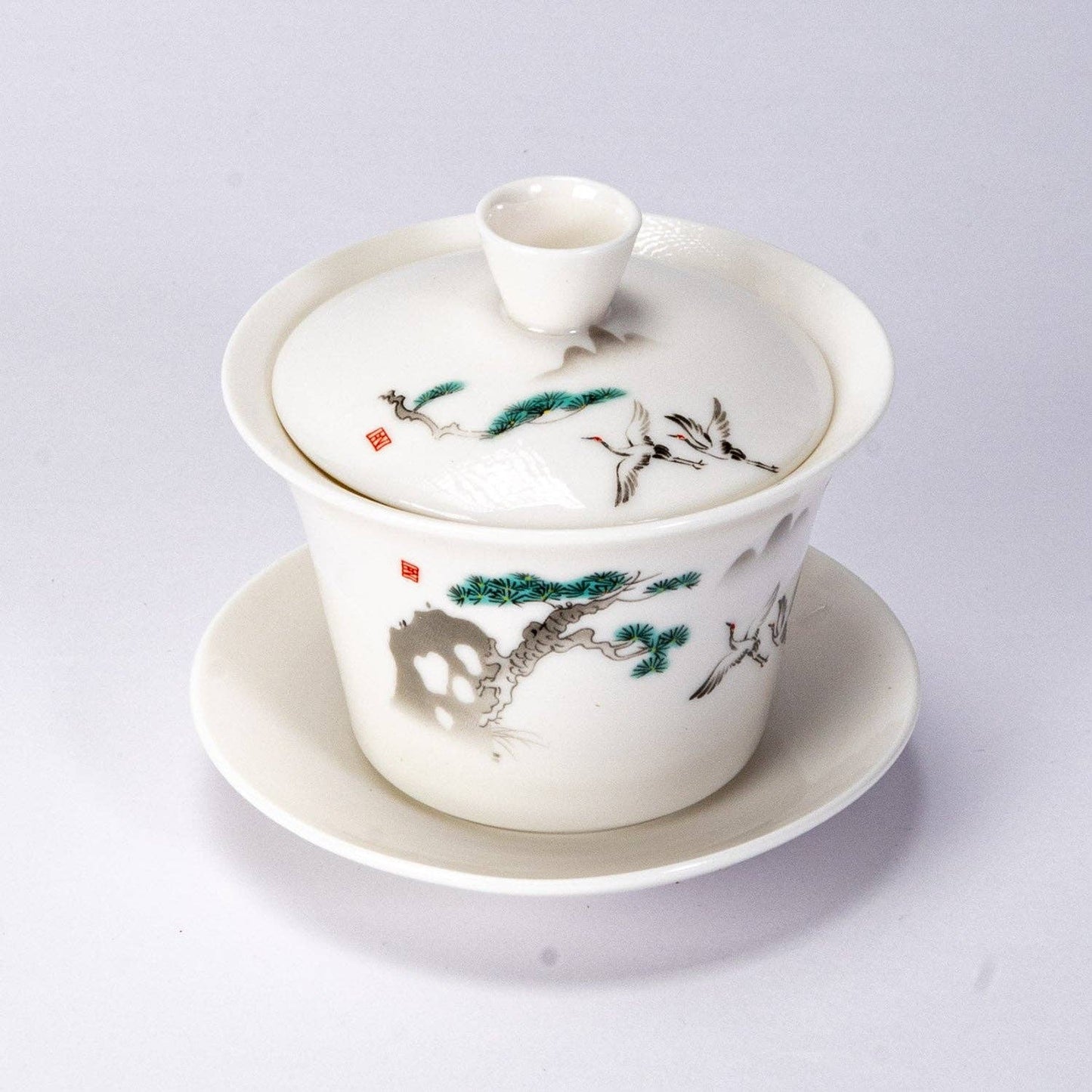 Japanese Crane Gaiwan