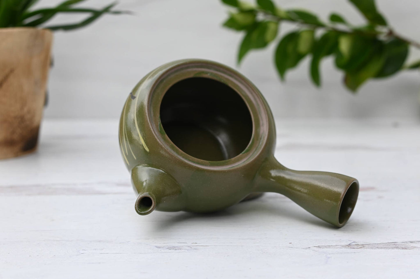 Swirled Flower Teapot