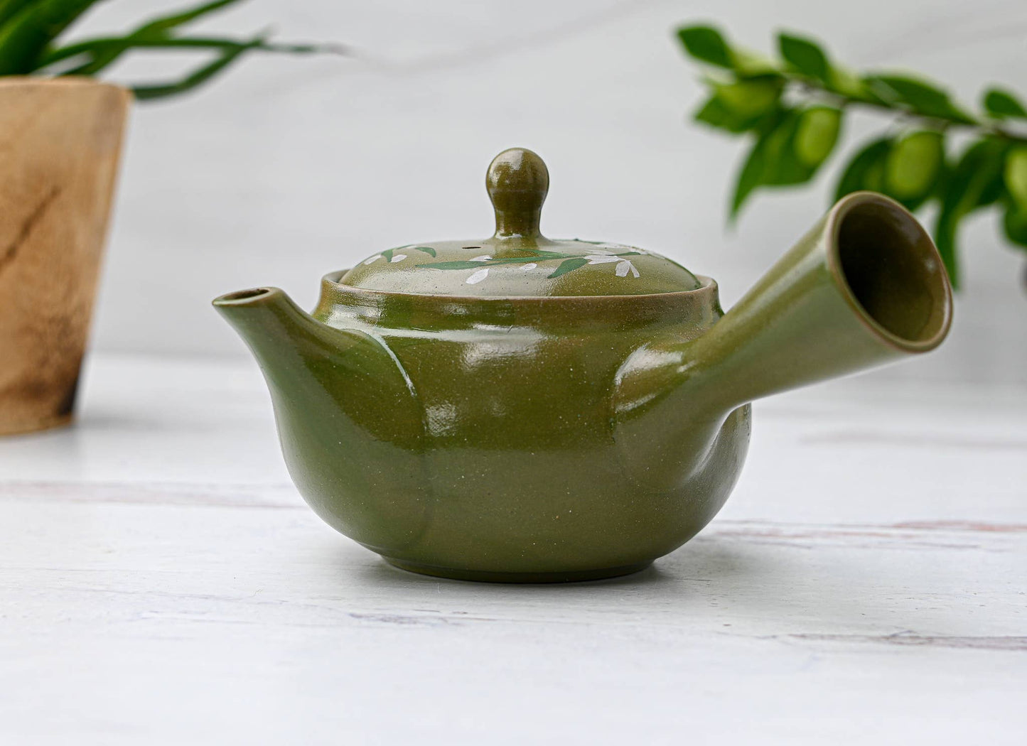 Flowered Teapot