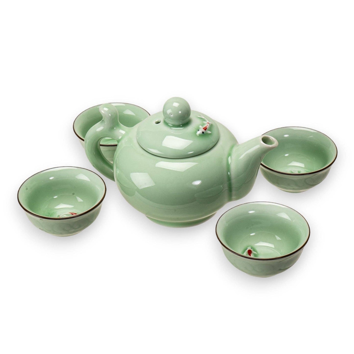 Koi Fish Gongfu Tea Set