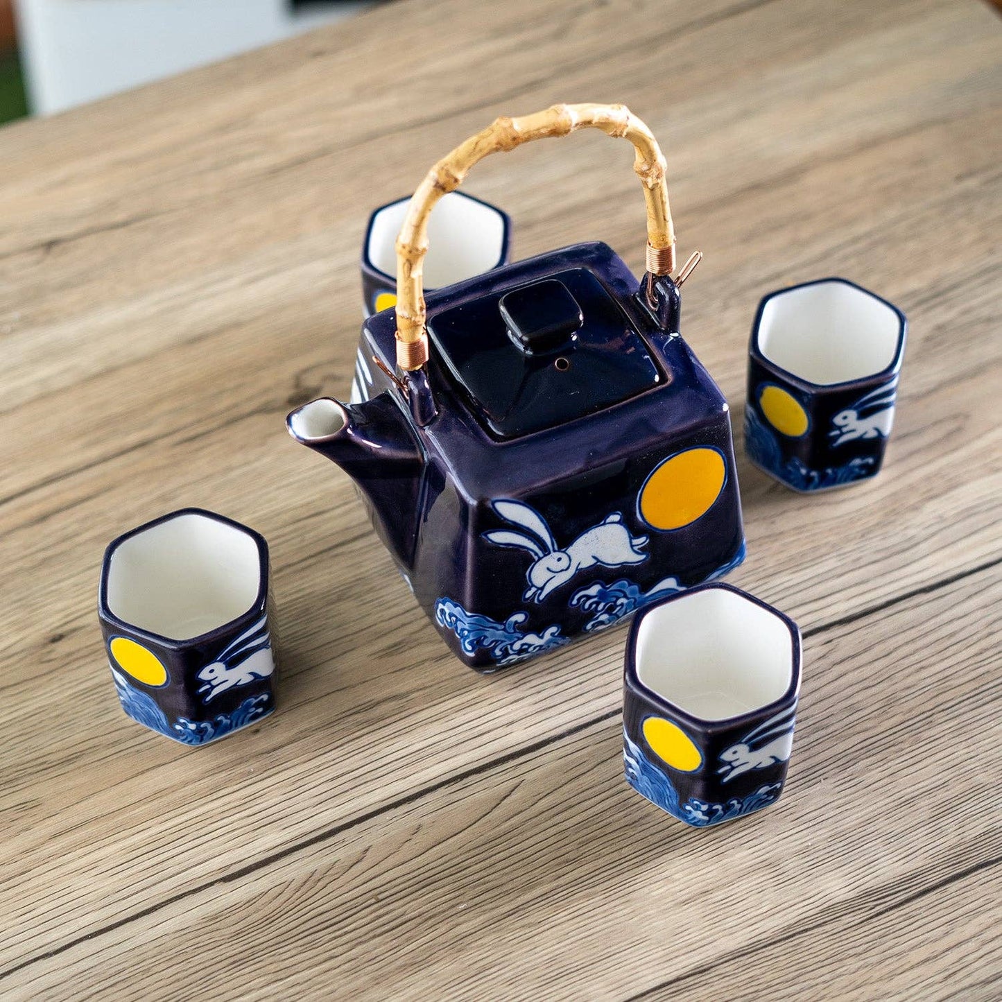 Moon Rabbit Tea Set