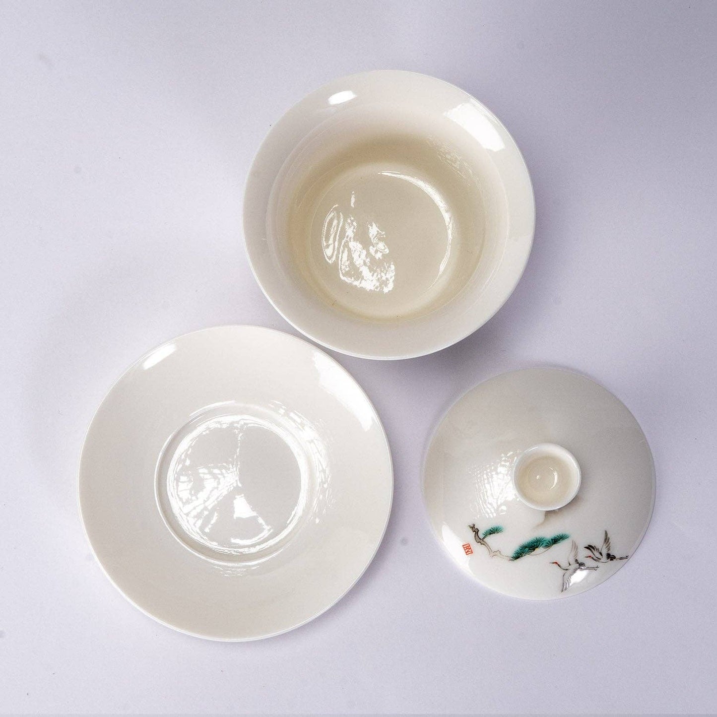 Japanese Crane Gaiwan