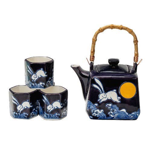 Moon Rabbit Tea Set