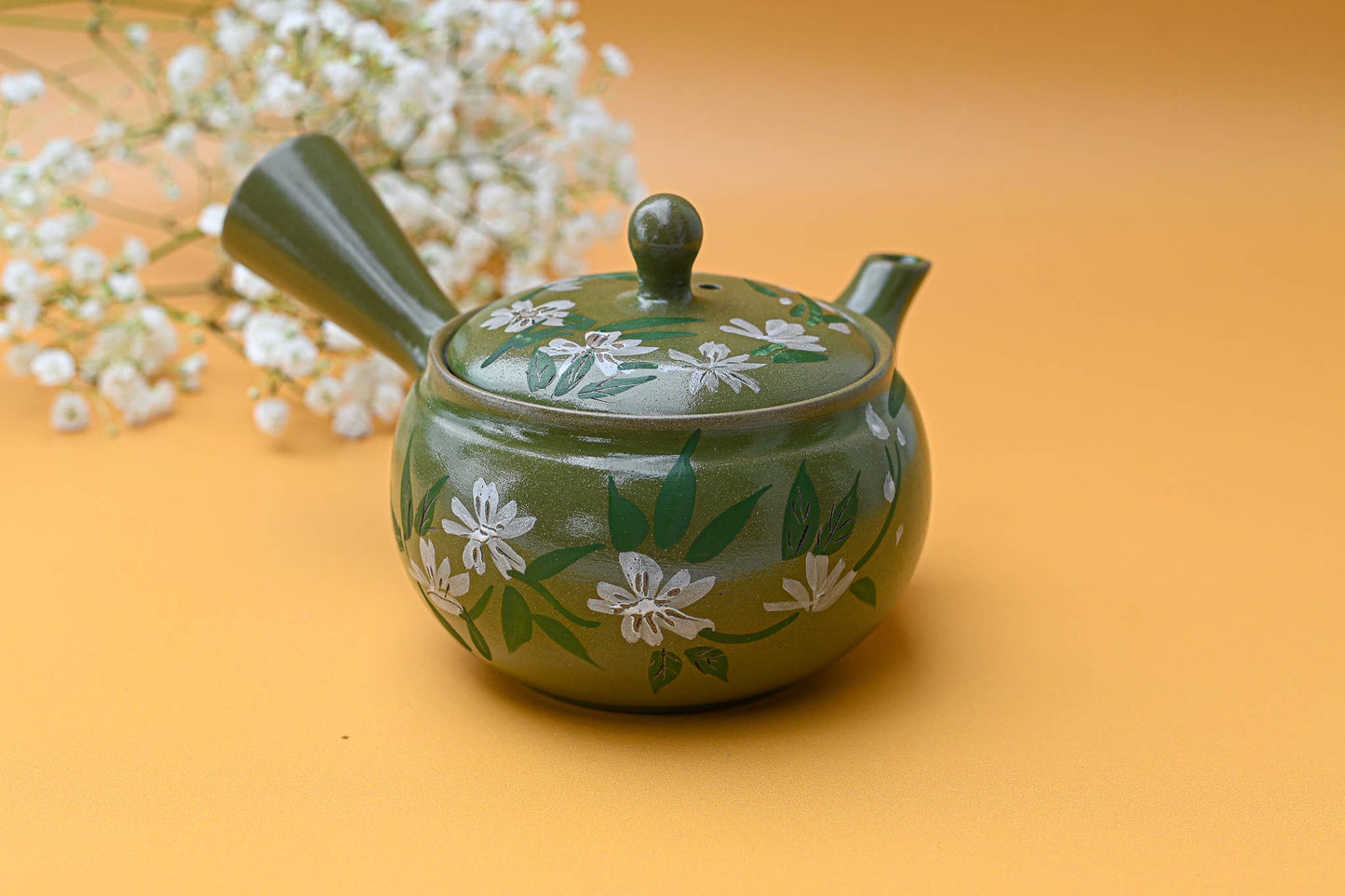 Flowered Teapot