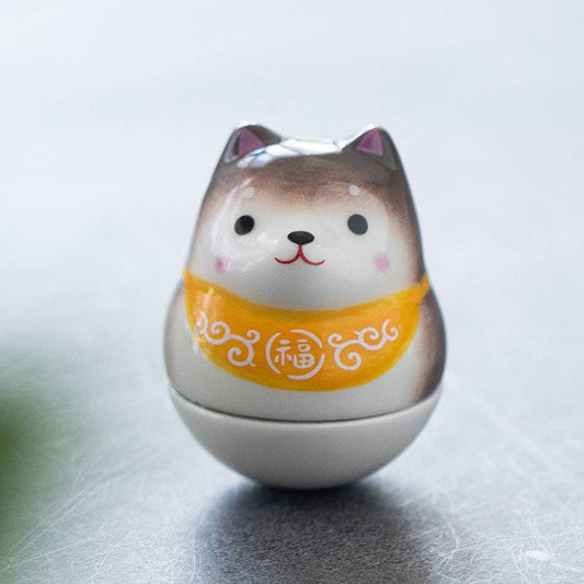 YiXing Clay Shiba Inu: Yellow