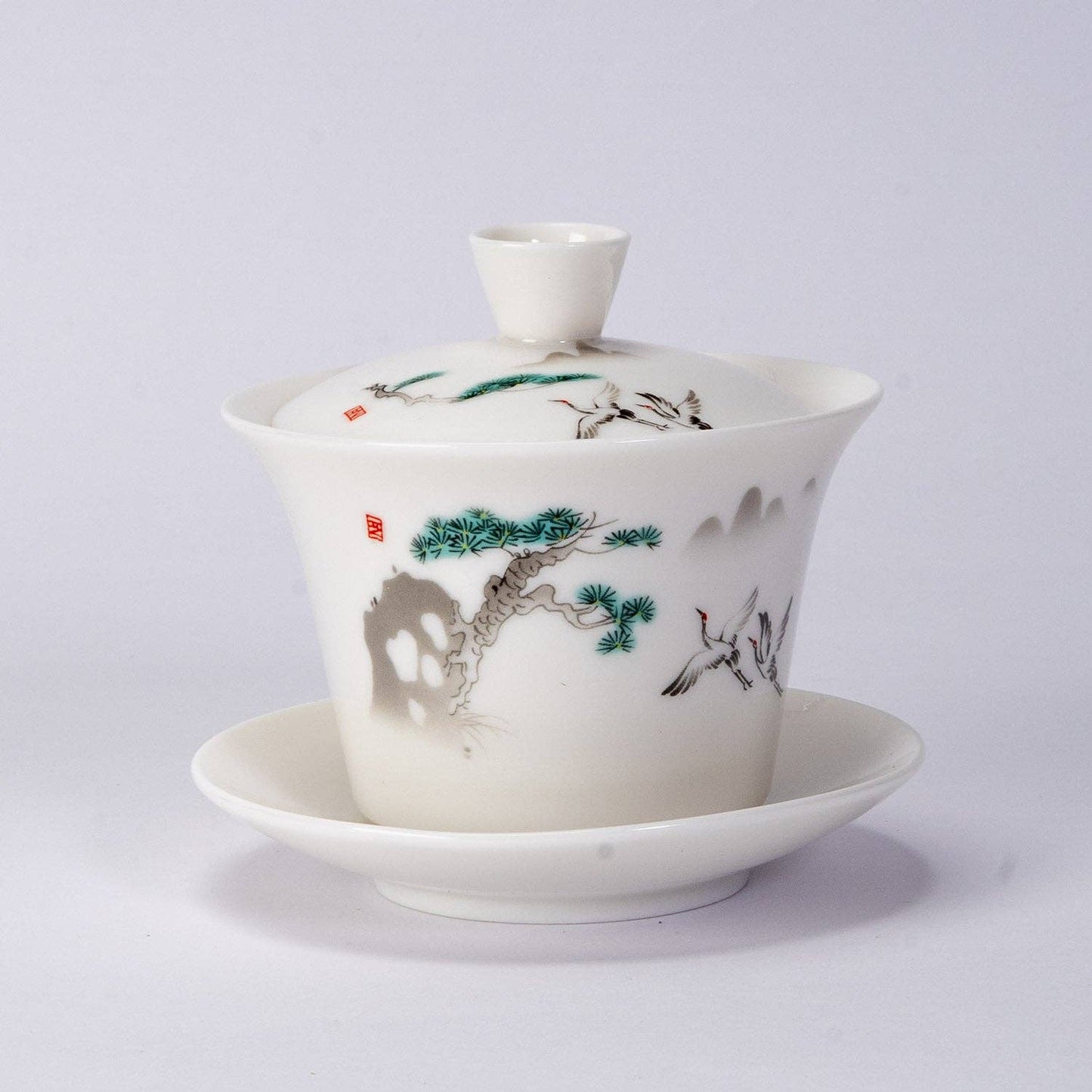 Japanese Crane Gaiwan