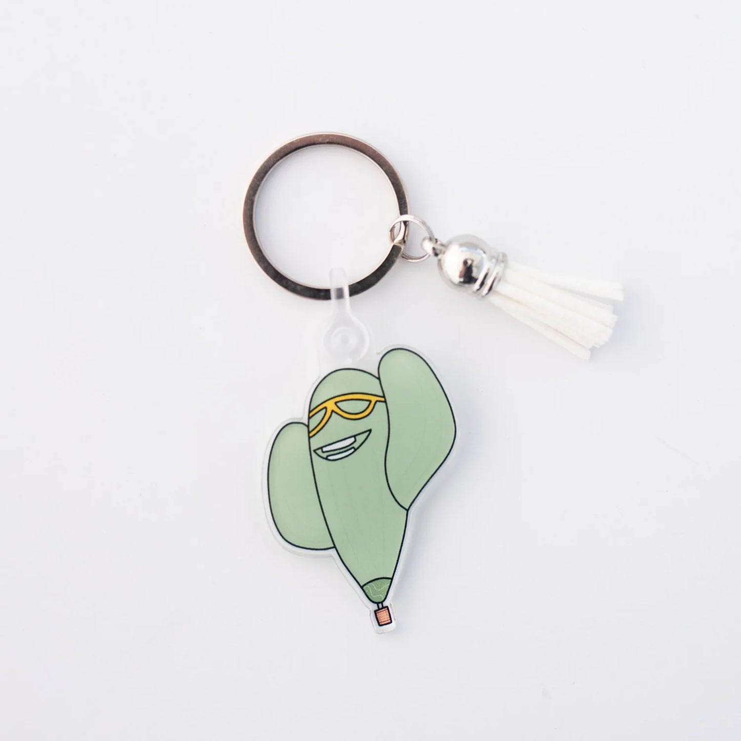 Cactus Balloon Keychain