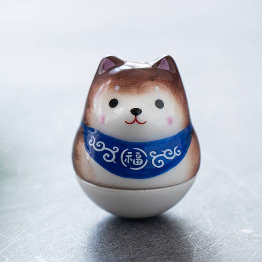 YiXing Clay Shiba Inu: Blue
