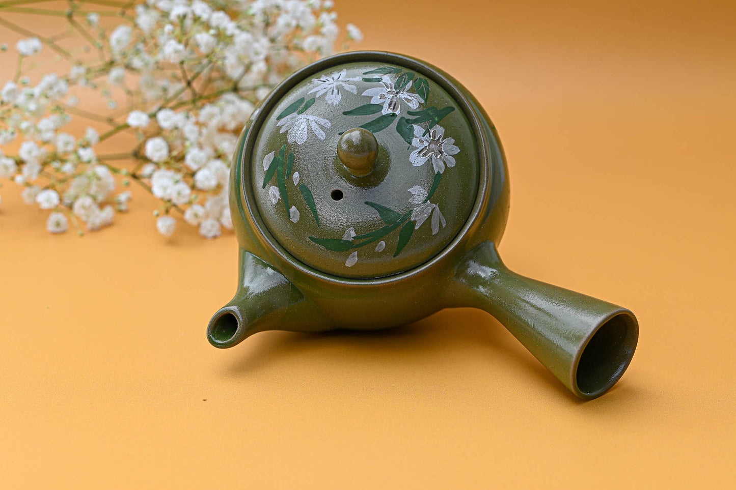 Flowered Teapot