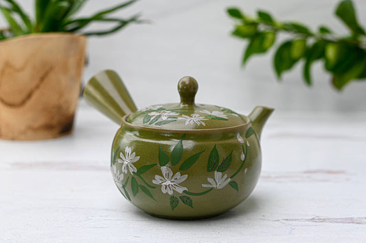 Flowered Teapot
