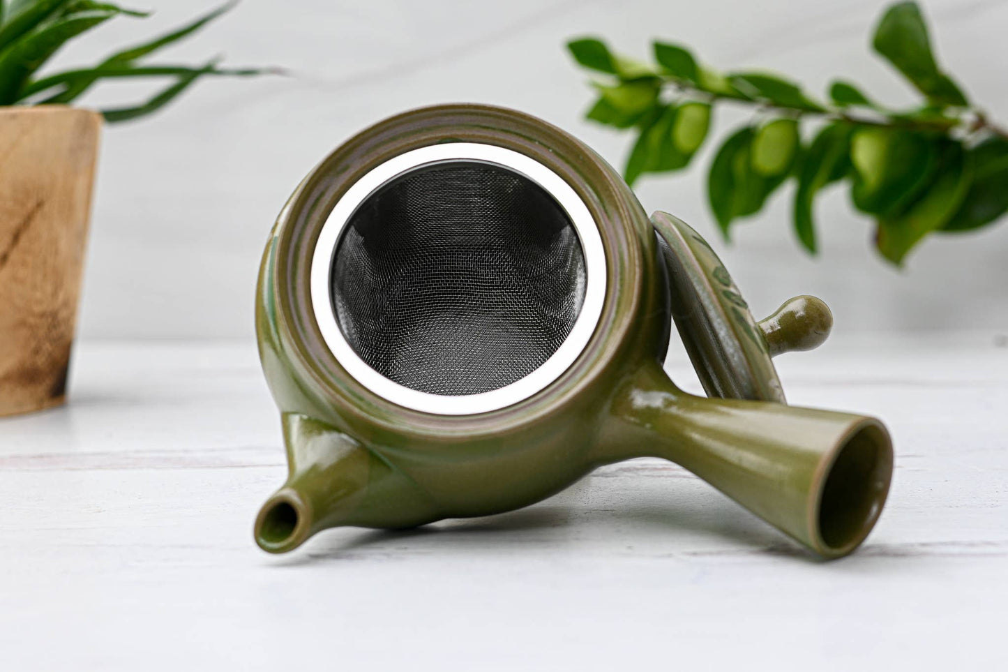 Flowered Teapot