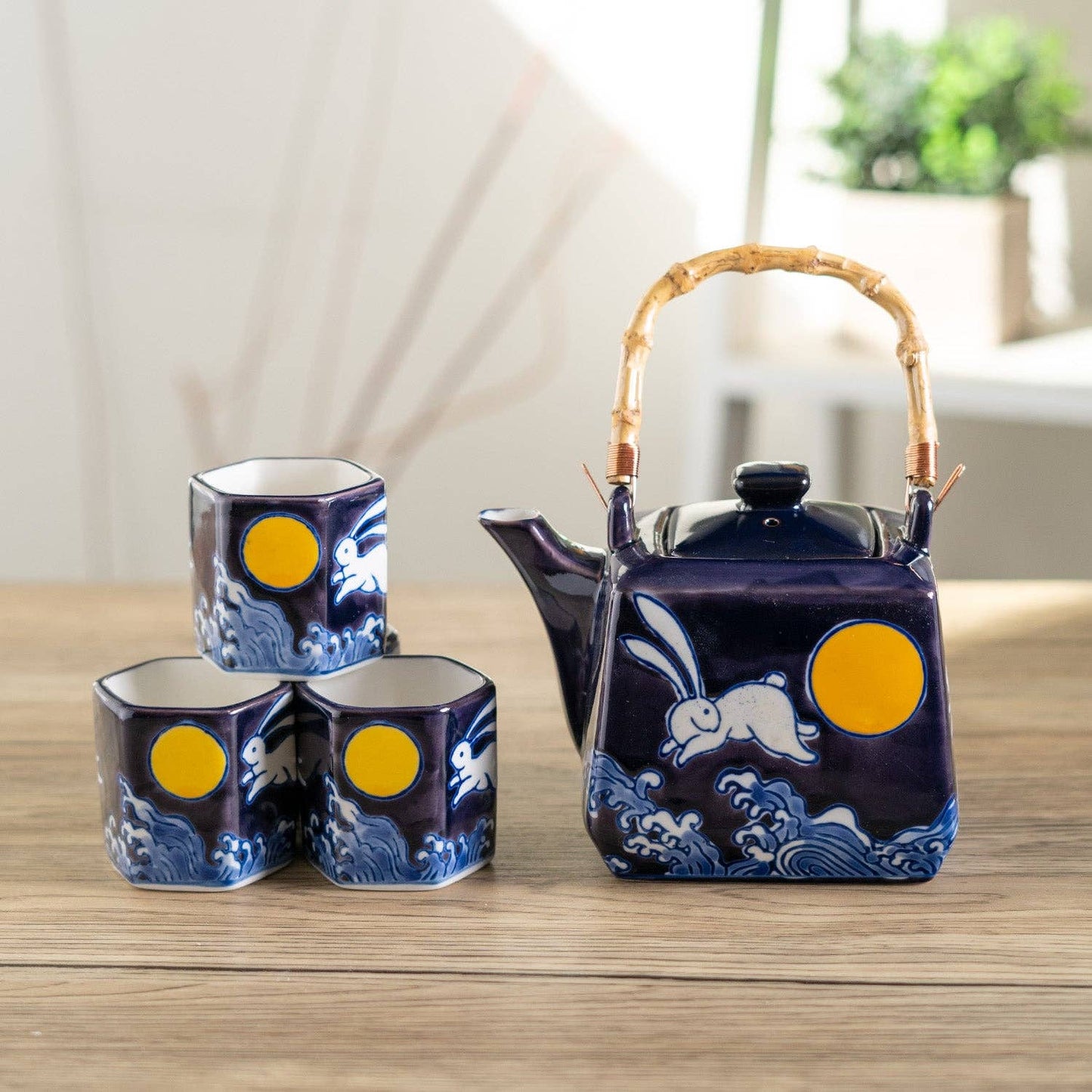 Moon Rabbit Tea Set