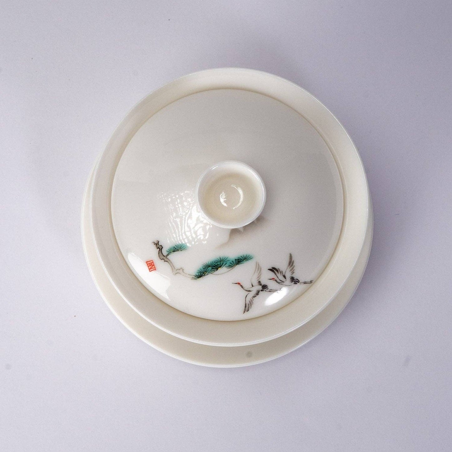 Japanese Crane Gaiwan