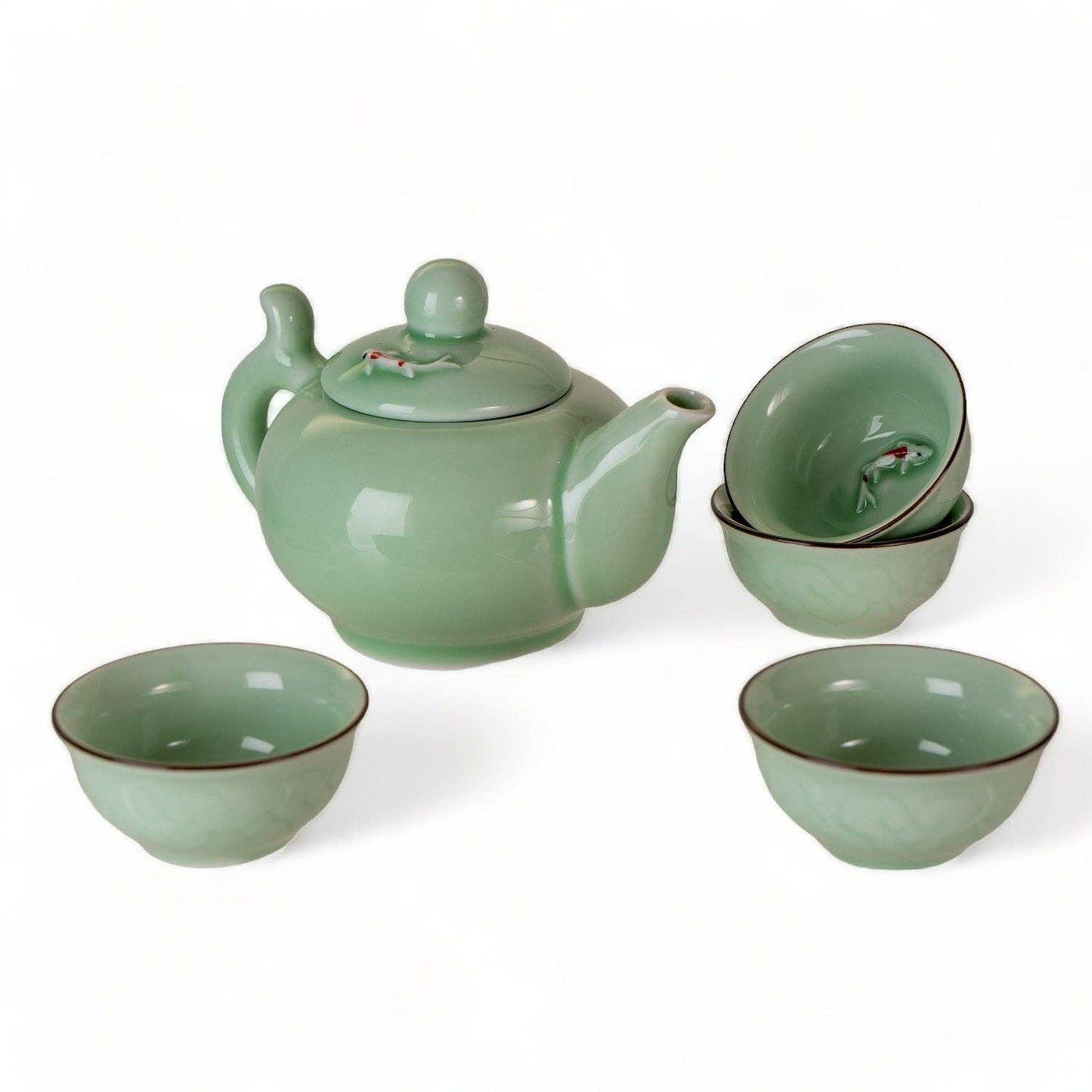 Koi Fish Gongfu Tea Set