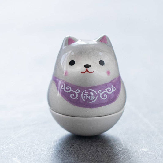 YiXing Clay Shiba Inu: Purple